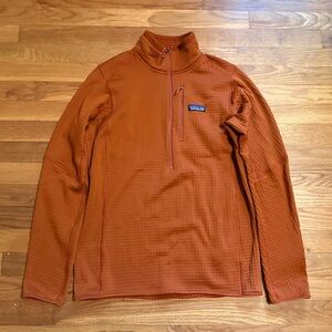 Patagonia R1 Fleece Pullover Men’s Medium Orange